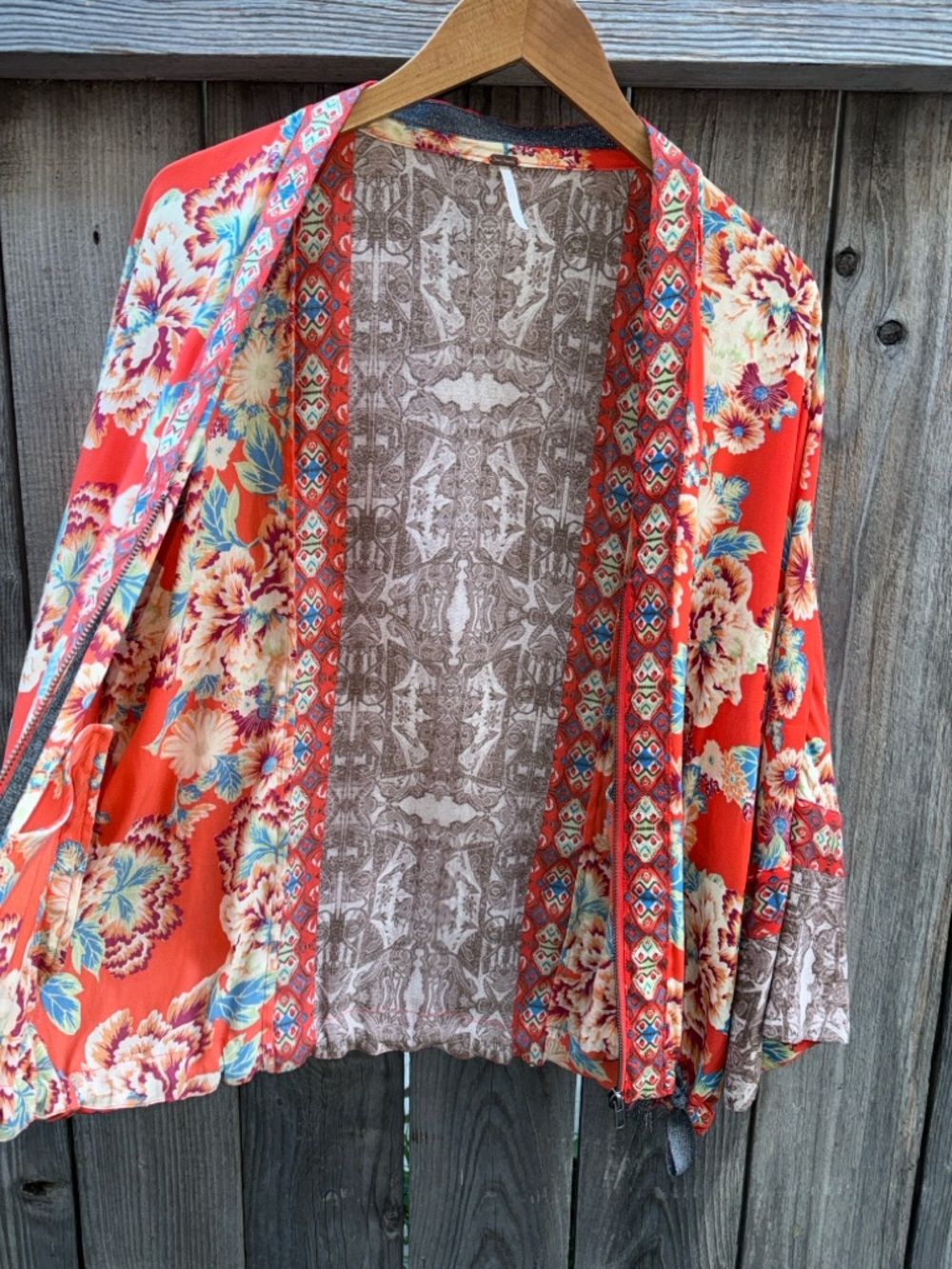 FREE PEOPLE Wildflower Cinched Kimono Size XS/S - Picture 8 of 11